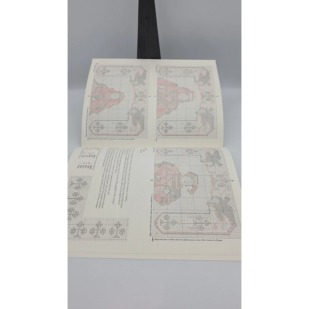 Jessa Counts- Trumps Book 12, 1982, Cross Stitch Pattern Booklet